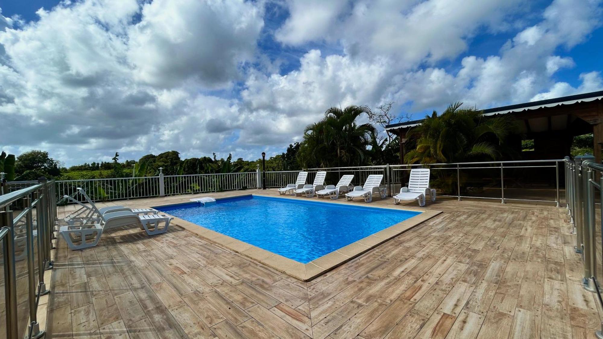 Les Villas Sarah Le Moule Exteriér fotografie